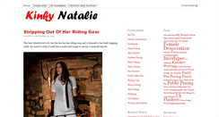 Desktop Screenshot of kinkynatalie.com